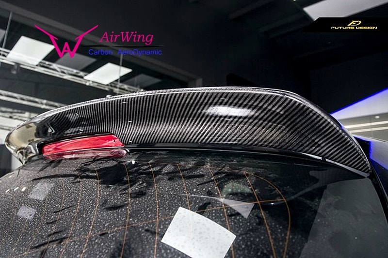 F20 – 3D Design style Carbon Roof Spoiler 05